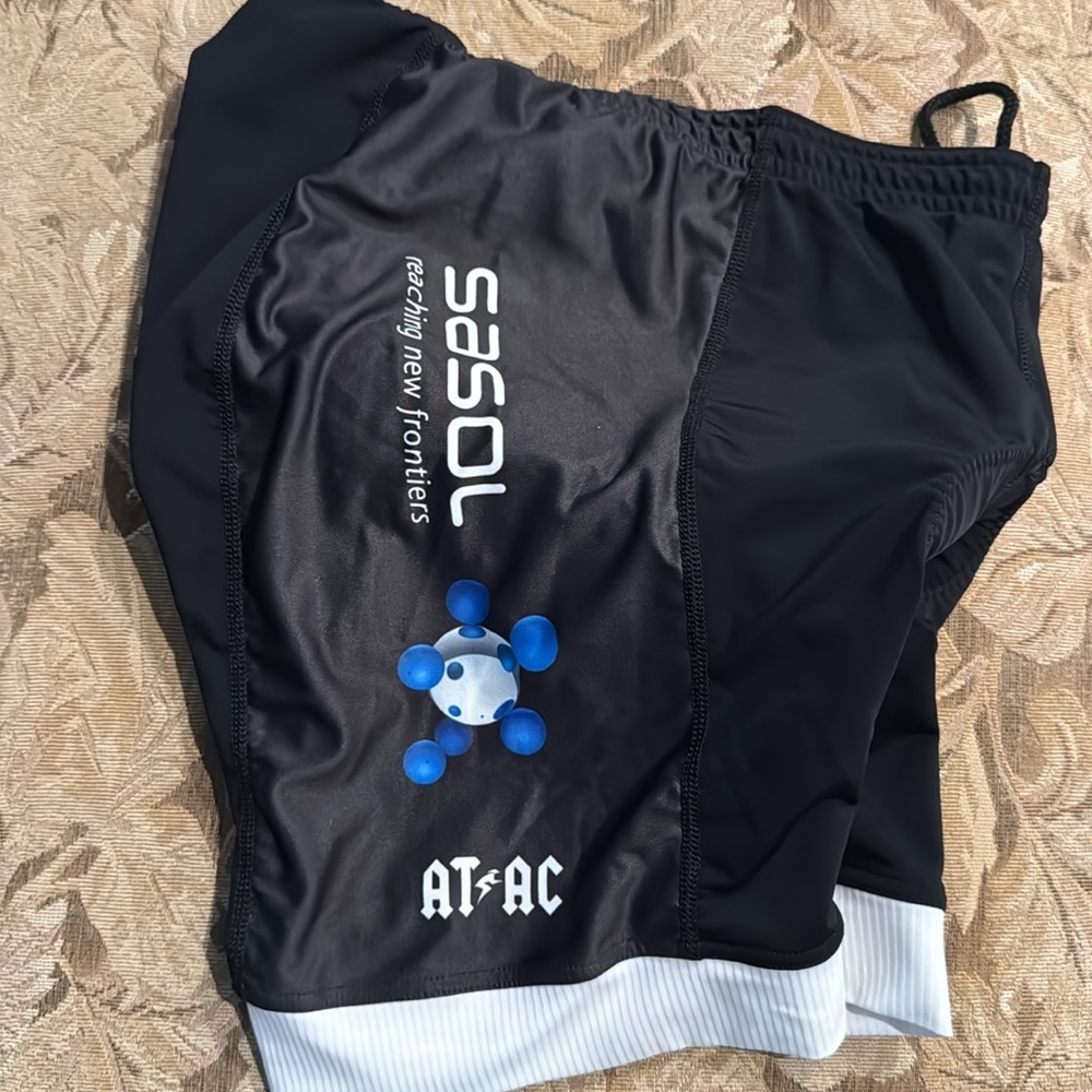 ATAC Sportswear SASOL (South Africa) Cycling Jersey M & Padded Shorts L Set - Picture 12 of 15